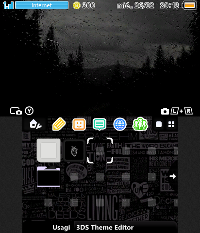 Rain Dark Theme