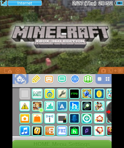 Minecraft XBOX 360 Theme