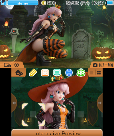 Halloween Peach (by Viexi)