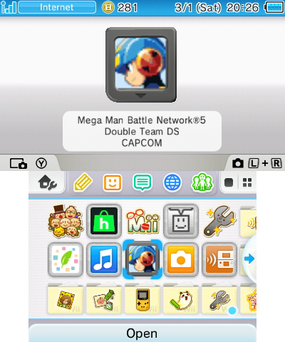 Wii: Main Menu