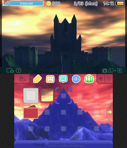 Orange Dark Fantasy.