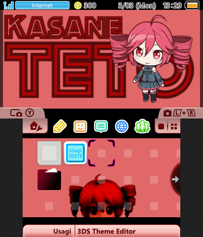 Kasane Teto Theme