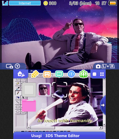 Synthwave Patrick Bateman
