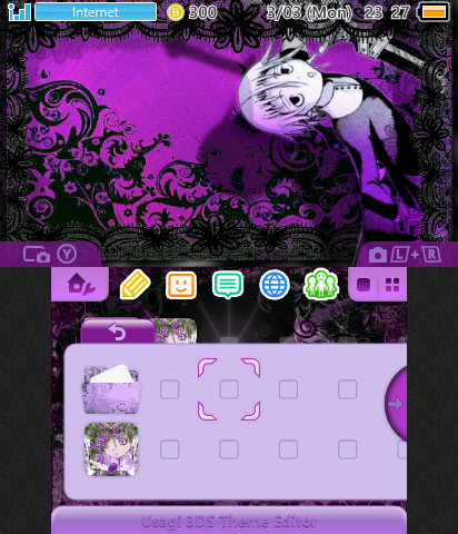 CRONA ~ purple gothic