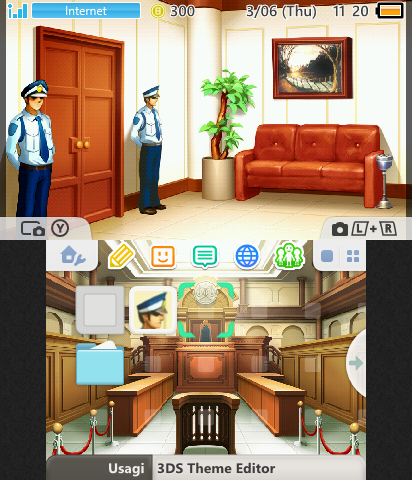 Apollo Justice - Courtroom Lobby