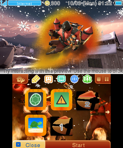 Team Fortress 2 Pyro Theme