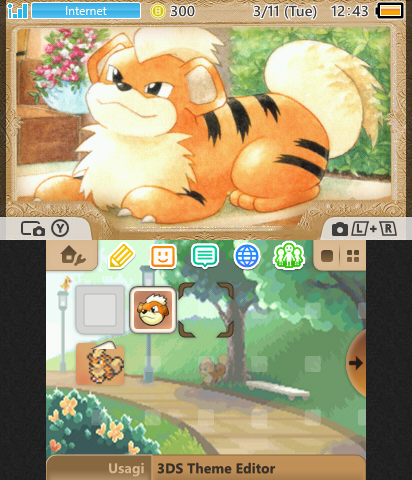 Pokemon Cozy Growlithe