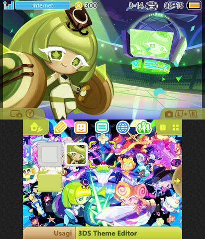 Green Tea Mousse Cookie