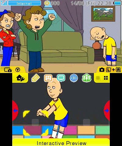 Caillou gets grounded