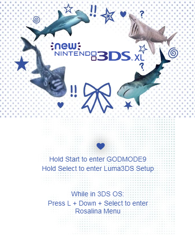 ★[NEW 3DS XL] Silly Sharks★