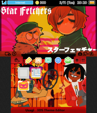 Star Fetchers 3DS XL theme