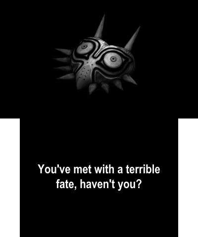 Leg. Of Zelda: Majora's Mask B/W