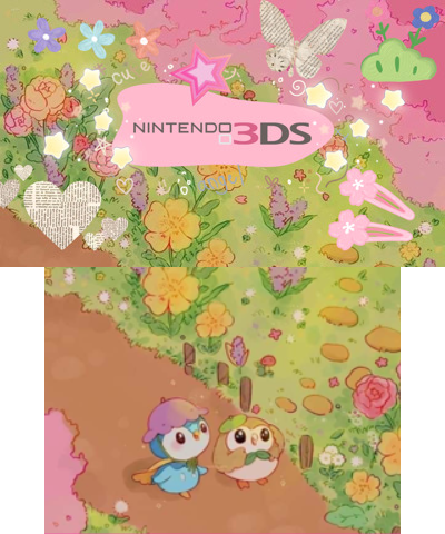 Pokemon Piplup and Rowlet spring