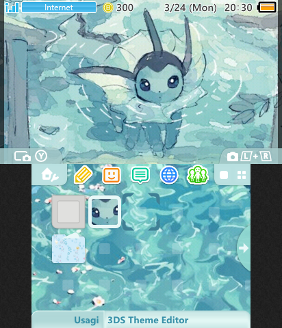 cute vaporeon