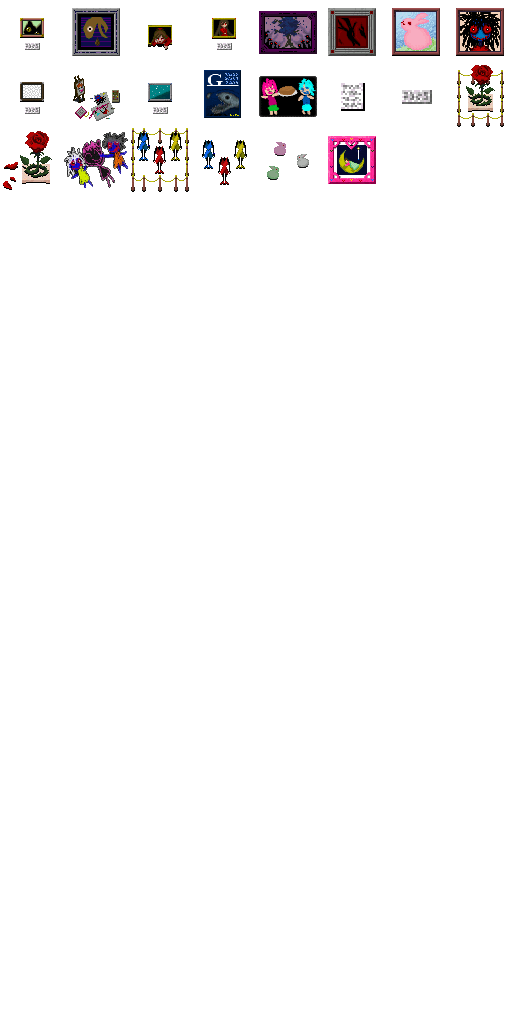 Ib Art Gallery Badge Set