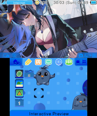 Isaa Corva -  Crownut 3ds Theme