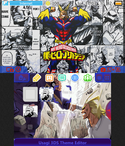 All Might theme for ZZK