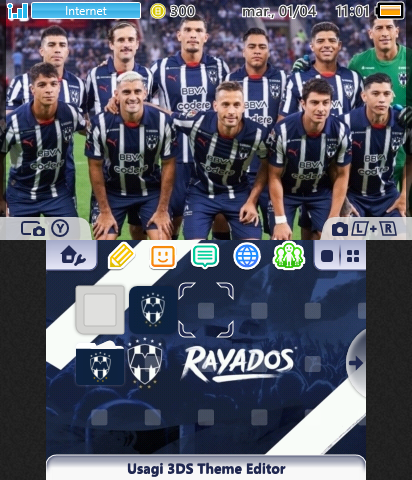 CF Monterrey theme