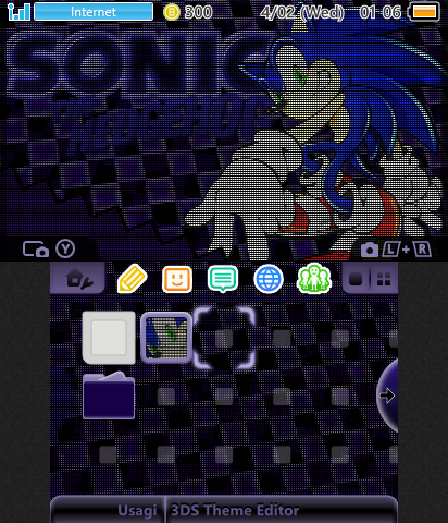 Sonic LCD Theme