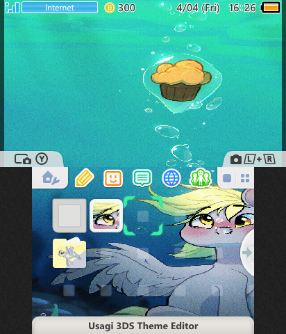 Derpy Hooves Underwater (MLP)