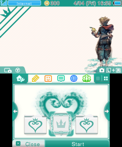 Minimalistic Kingdom Hearts