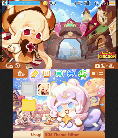 Caramel Choux Cookie