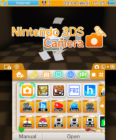 3DS Camera Theme