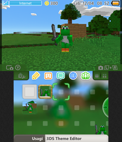 Minecraft theme