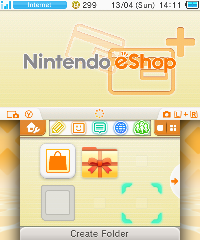 3DS eShop Theme