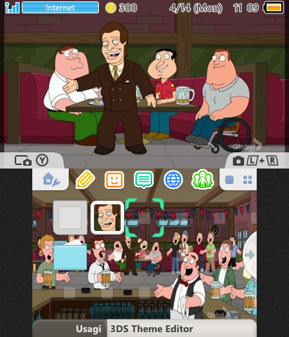 Russian Waiter Family Guy