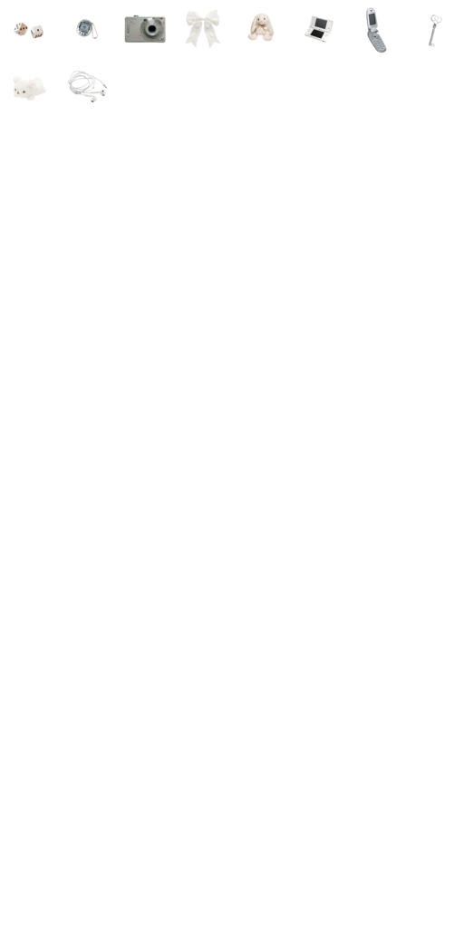 white aesthetic badges