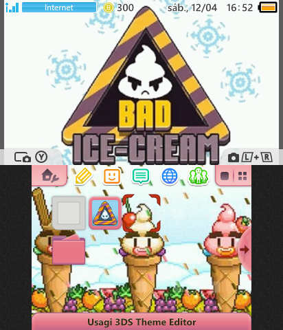 Nitrome Bad Ice-Cream theme