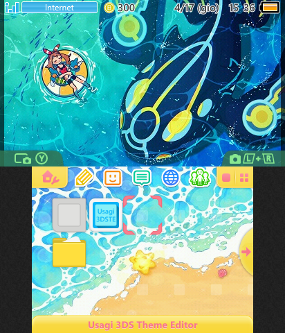 Kyogre Summer Theme