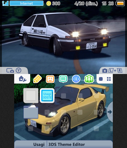 Initial D AE86 and RX7 Theme