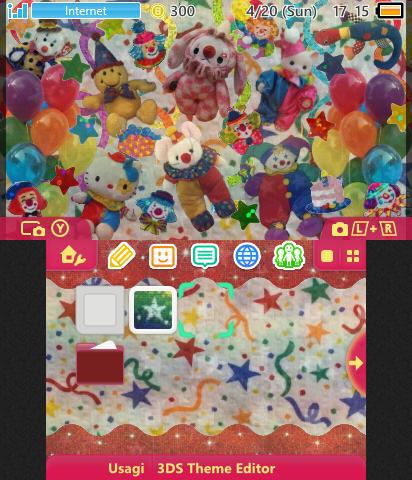 Silly clown plushies