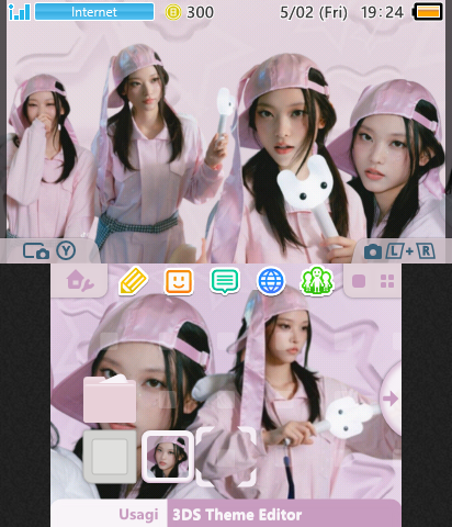 Haerin - NewJeans - Pink bunny