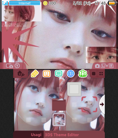 Haerin - redhead for VOGUE