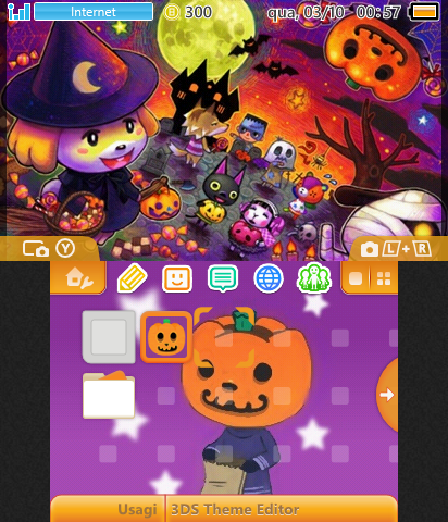 Animal Crossing Halloween Theme