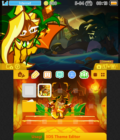 Ananas Dragon Cookie