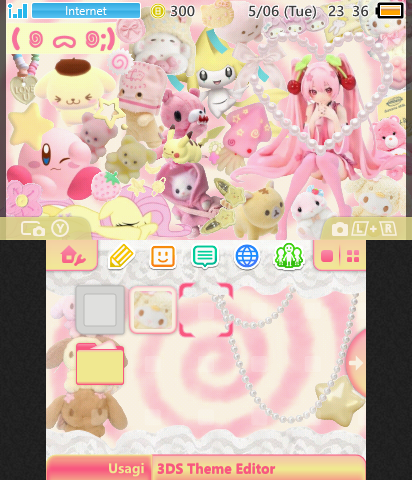 Pink and Yellow collage