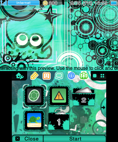 Splatoon Frutiger Metro - Blue