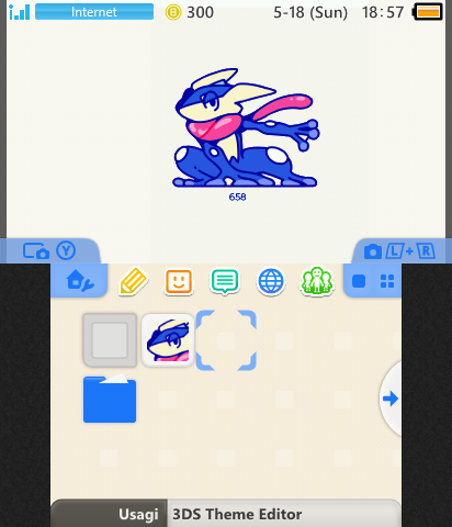 Minimalist Greninja