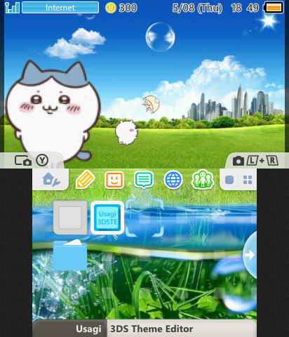 frutiger aero chiikawa