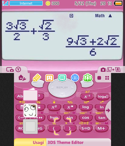 casio FX-85GT PLUS in pink