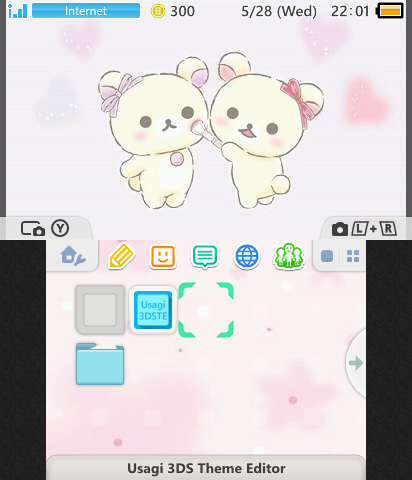 korilakkuma blush theme