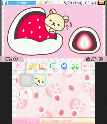★korilakkuma strawberry cream★