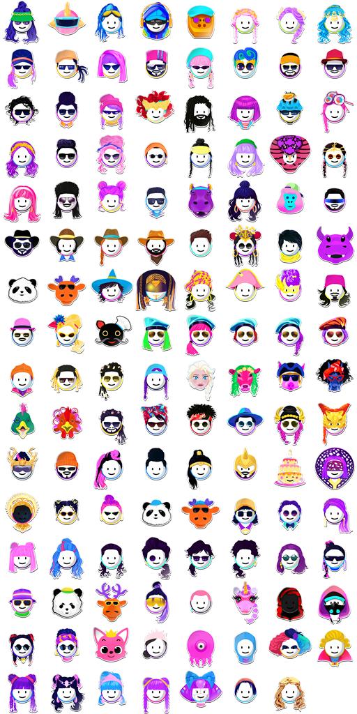 Just Dance 2020 Avatars
