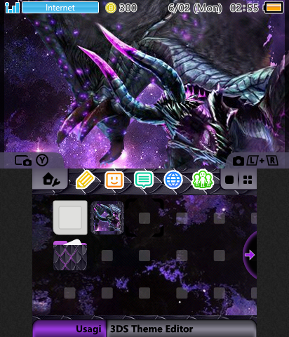 Gore Magala Galaxy Theme