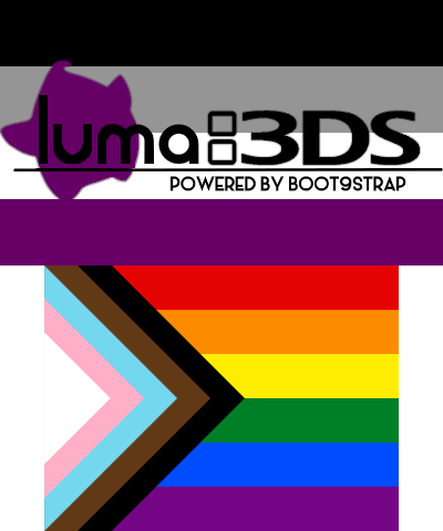 Asexual Pride Luma3DS