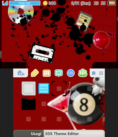 crimson splash (w/ scroll)